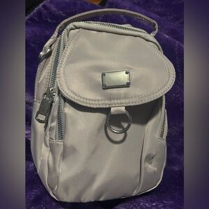 Elegant Gray Women's Backpack